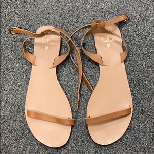 Lulus brown strappy sandal